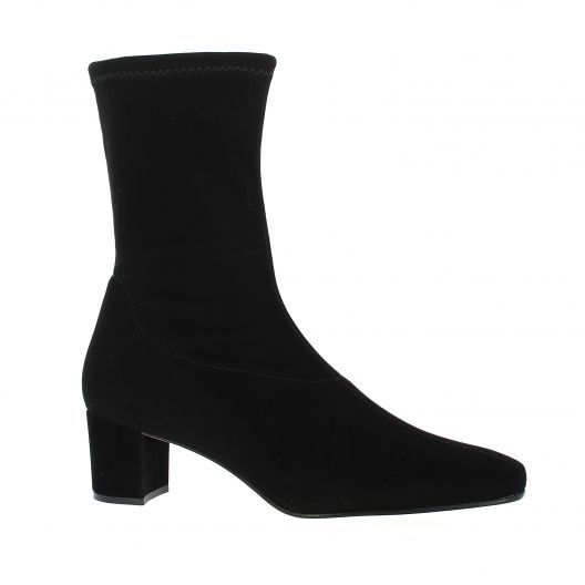 Pao Boots cuir nubuck noir