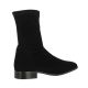 Pao Boots cuir nubuck noir