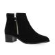 Impact Boots cuir velours noir