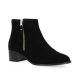 Impact Boots cuir velours noir