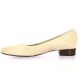 Vidi studio Escarpins cuir velours beige