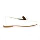 Latina Mocassins cuir blanc