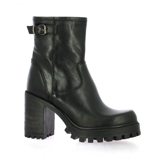 Spaziozero Boots cuir noir