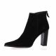 Vidi studio Boots cuir velours noir