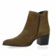 Vidi studio Boots cuir velours taupe