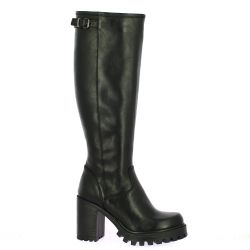 Spaziozero Bottes cuir noir