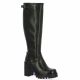 Spaziozero Bottes cuir noir