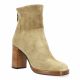Fremilu Boots cuir velours taupe