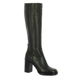 Fremilu Bottes cuir noir