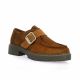 Exit Derby cuir velours cognac