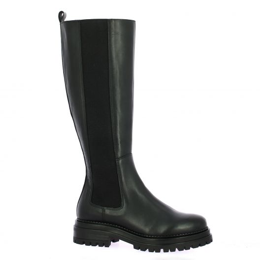 Impact Bottes cuir noir