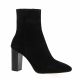 Sofia costa Boots cuir velours noir