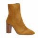 Sofia costa Boots cuir velours cognac