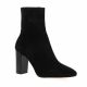 Sofia costa Boots cuir velours noir