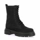 Pao Boots cuir nubuck noir