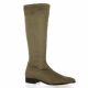 Pao Bottes stretch velours taupe