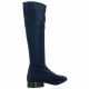 Pao Bottes stretch velours marine