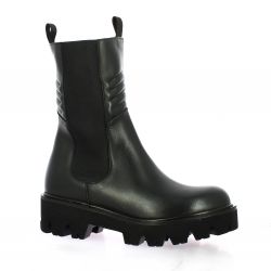 Nuova riviera Boots cuir noir