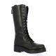 Stm Bottes cuir noir