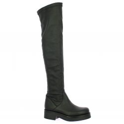 Stm Bottes cuir noir