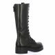 Stm Bottes cuir noir