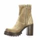 Spaziozero Boots cuir velours taupe