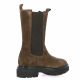 Firenze Boots cuir velours marron