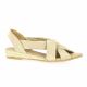 Exit Nu pieds cuir velours beige