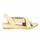 Exit Nu pieds cuir velours beige