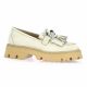 Pao Mocassins cuir nubuck beige