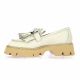 Pao Mocassins cuir nubuck beige