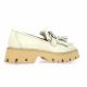 Pao Mocassins cuir nubuck beige