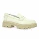 Reqins Mocassins cuir blanc