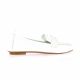 Reqins Mocassins cuir blanc