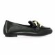 Reqins Mocassins cuir noir