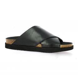 Exit Mules cuir noir
