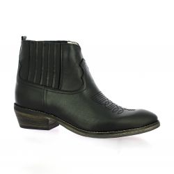 Stm Boots cuir noir