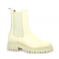 Impact Boots cuir beige