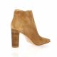 Vidi studio Boots cuir velours camel