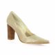 Vidi studio Escarpins cuir serpent beige