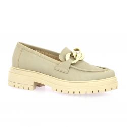 Sweet lemon Mocassins cuir nubuck taupe