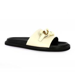 Sweet lemon Mules cuir beige
