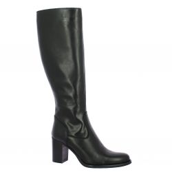 Spaziozero Bottes cuir noir