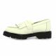 Reqins Mocassins cuir blanc