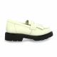 Reqins Mocassins cuir blanc