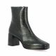 Fremilu Boots cuir python noir
