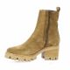 Pao Boots cuir velours camel