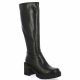 Spaziozero Bottes cuir noir
