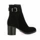 Spaziozero Boots cuir velours noir