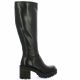 Spaziozero Bottes cuir noir